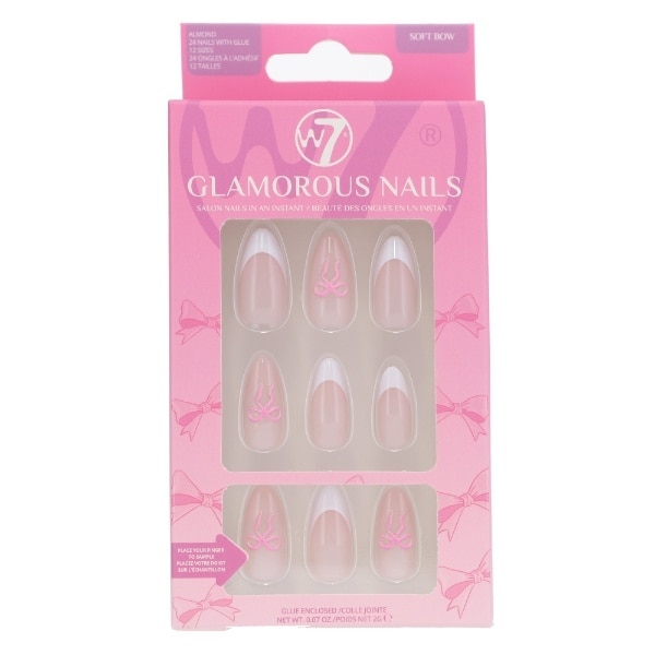W7 Glamorous Nails - Soft Bow