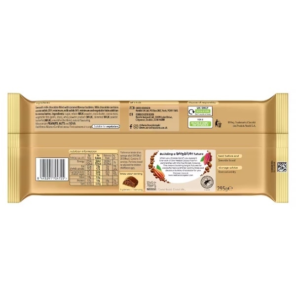 Aero Caramel Block 295g