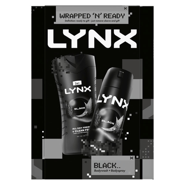 Lynx Black Duo Gift Set