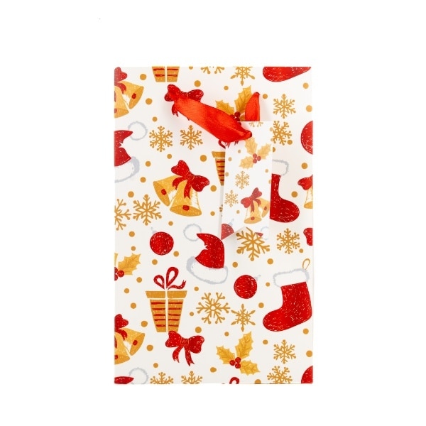 Perfume Bag Christmas Style Red/Gold