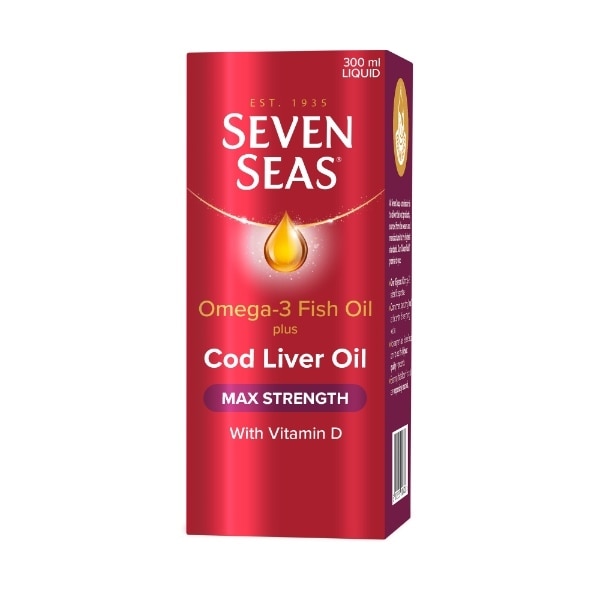 Seven Seas Maximum Strength Cod Liver Oil 300ml