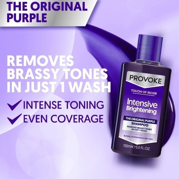 Provoke Touch Of Silver Brightening Shampoo 150ml