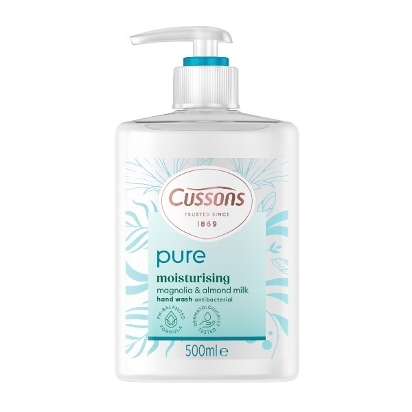 Cussons Pure Handwash Magnolia And Almond Milk 500Ml