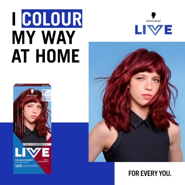 Live Colour Moment 026 Dark Red