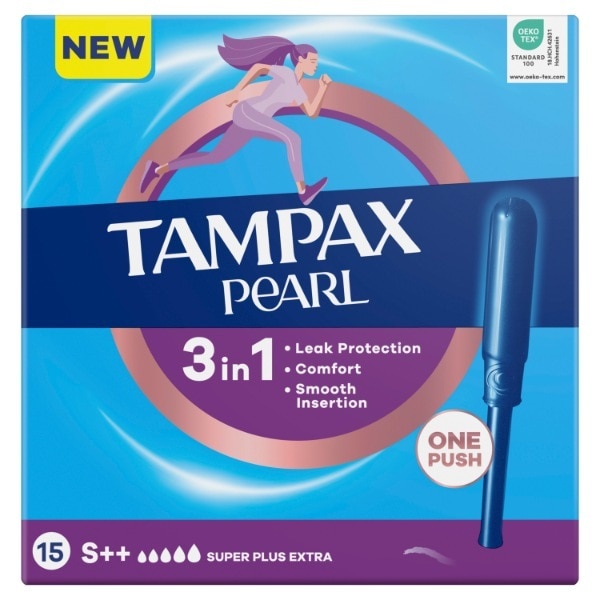 Tampax Pearl Super Plus Extra 15 Pack