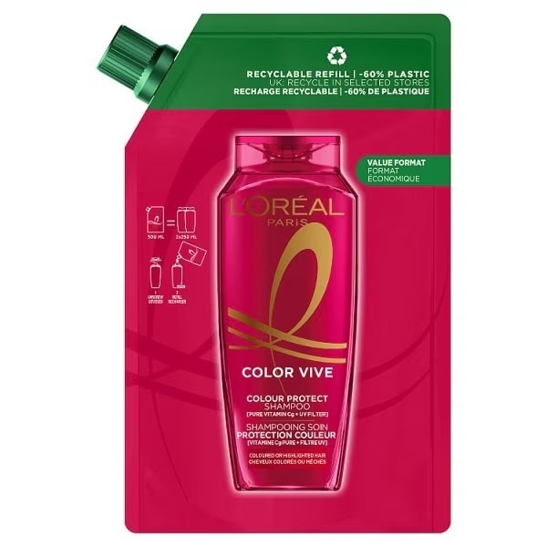 Elvive Colour Protect Shampoo Refill 500ml