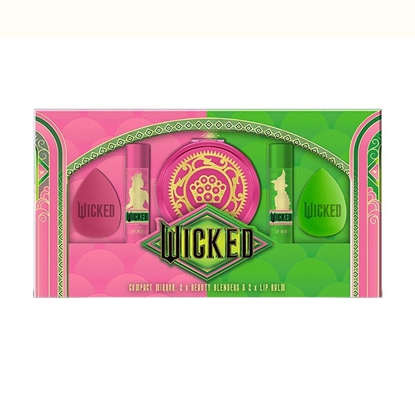 Wicked Compact Mirror, 2x Beauty Blenders, 2x Lip Balms Set
