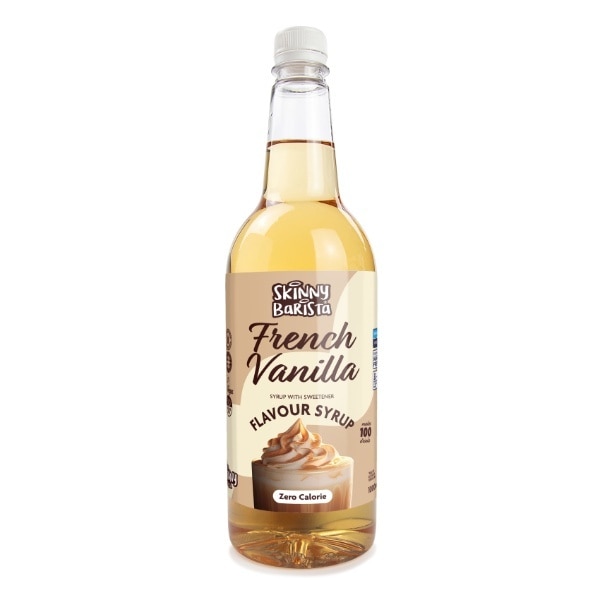 French Vanilla Flavour Syrup Zero Sugar - 1 Litre