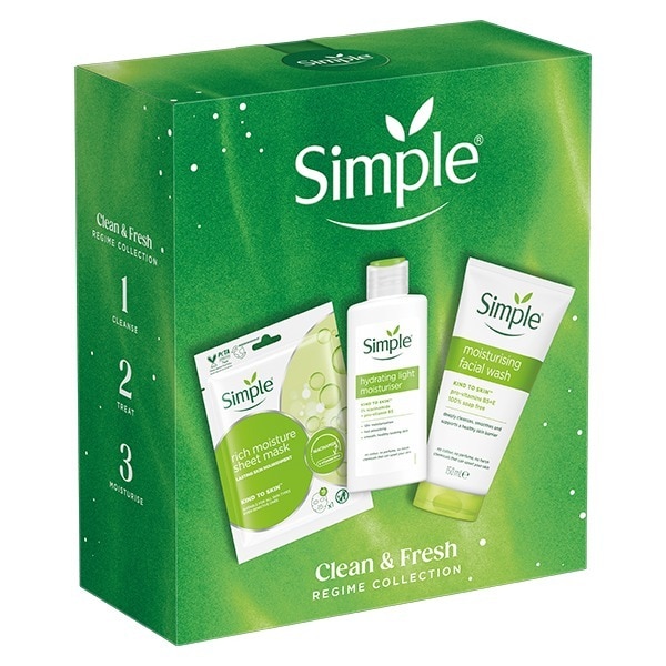 Simple Cleanfresh Regime Collection Gift Set