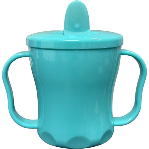Griptight Flip Top Cup 4M+ Light Blue