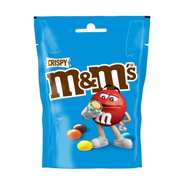 M&Ms Crispy Bag 107g