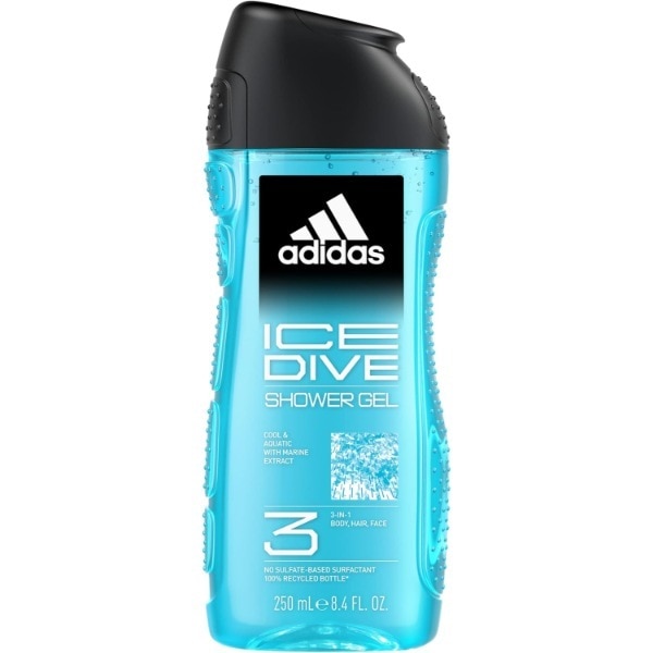 Adidas Ice 100ml EDT 250ml Shower Gel Set
