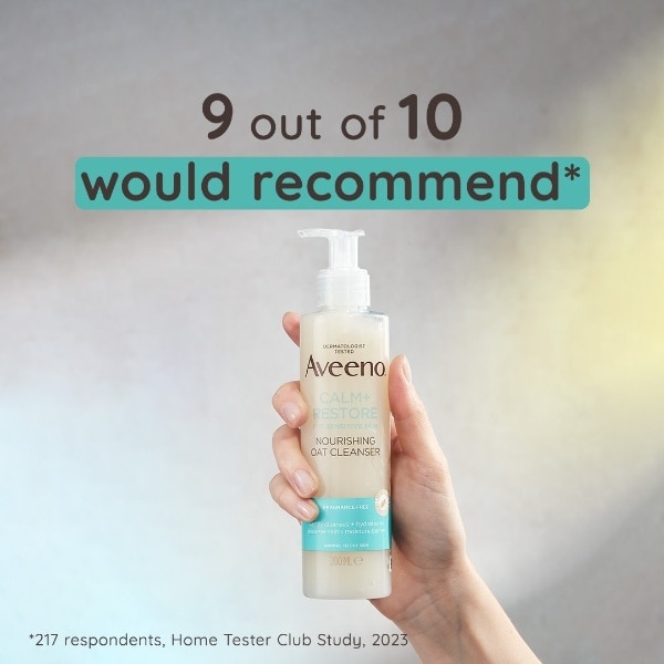 Aveeno Face Calm Restore Cleanser 200ml
