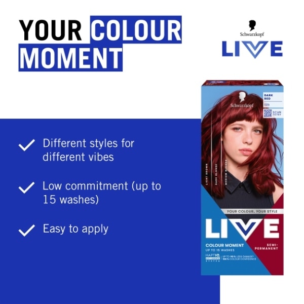 Live Colour Moment 026 Dark Red