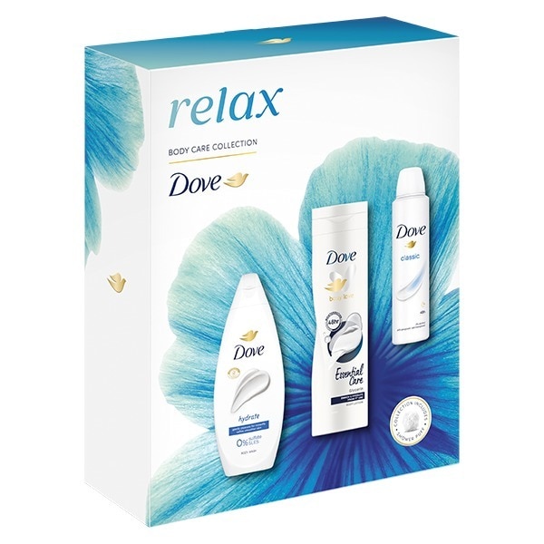 Dove Relax Trio Bodyspray Gift Set