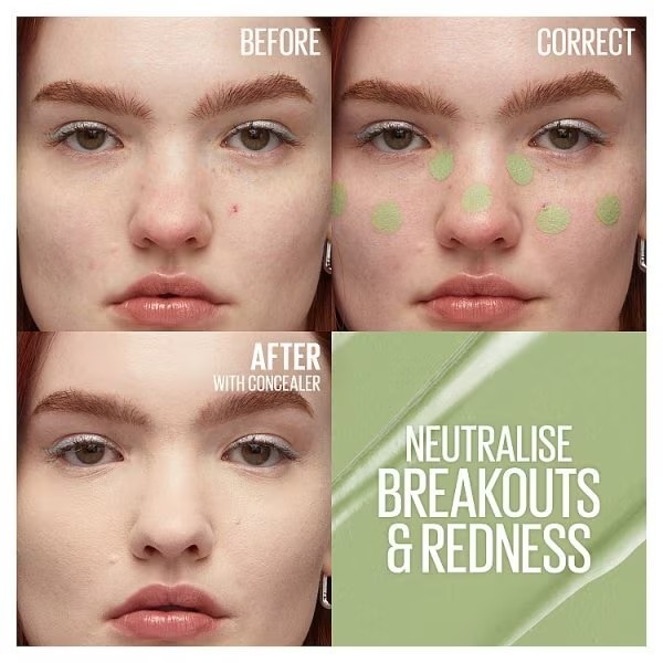 Maybelline Eraser Eye Concealer- Green