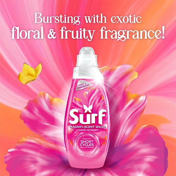 Surf Magnifi-Scent Wash Floral Fusion Detergent 2X31w