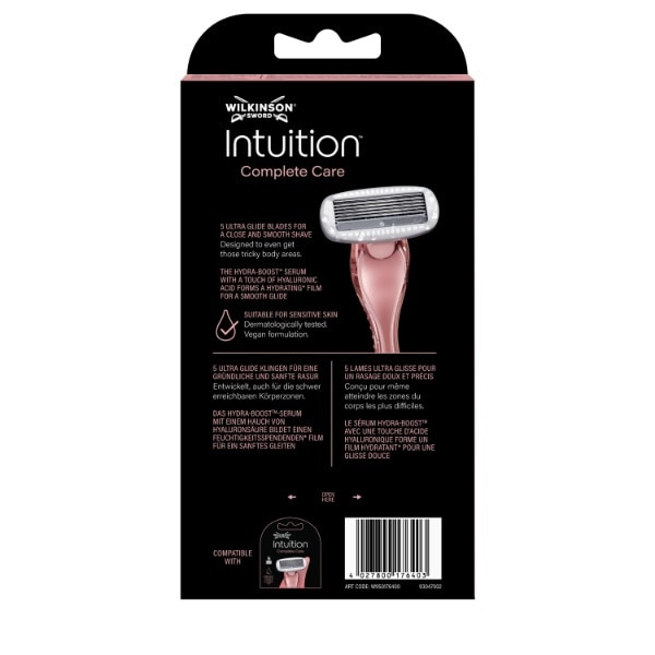 Intuition Complete Care Razor + Blades Starter Pack