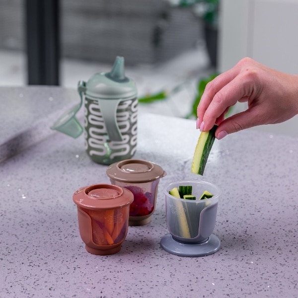 Vital Baby Wean Pots Natural 120ml 4 Pack