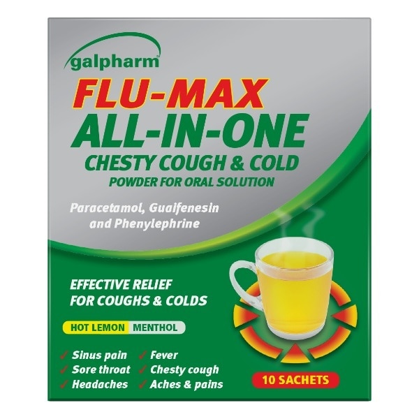Galpharm Flu Max All In One Sachets 10s