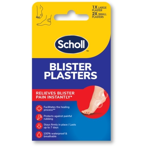Scholl Blister Plaster Mix 3 Pack
