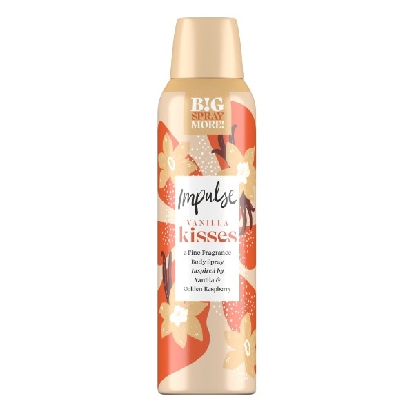 Impulse Vanilla Kisses Body Spray 150ml