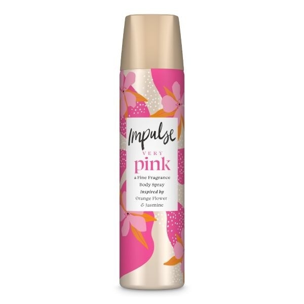 Impulse Body Spray Very Pink 75ml