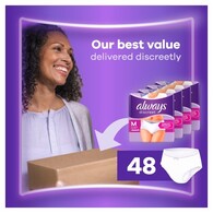 ALWAYS DISCREET ADULT INCO PANT PLUS M 9