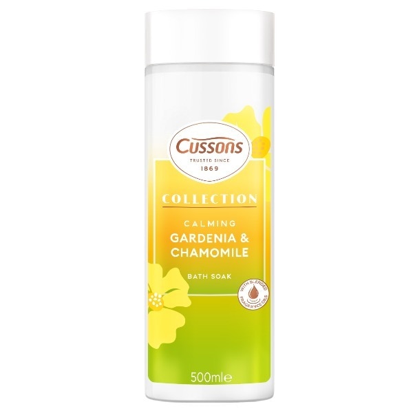 Cussons Creations Bath Liquid 500Ml Gardenia & Chamomile