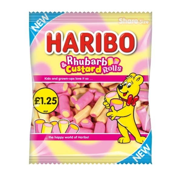 Rhubarb & Custard Rolls Share Bag