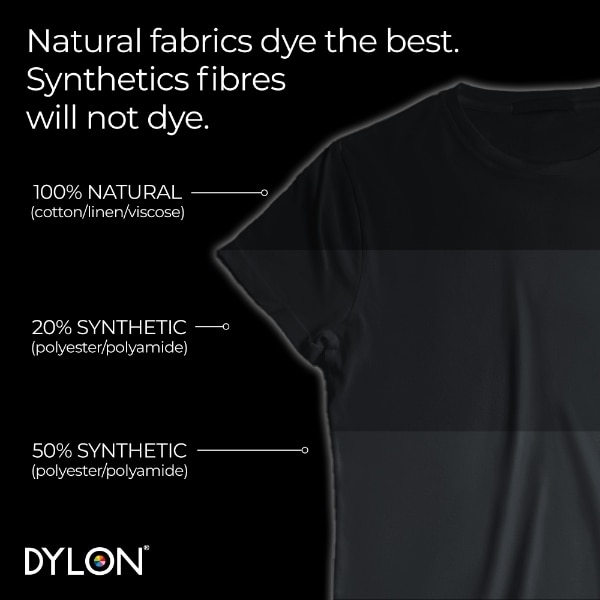 Dylon Fabric Dye Intense Black 350g