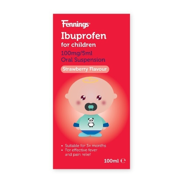 Fennings Kids Ibuprofen Oral Suspension 100ml