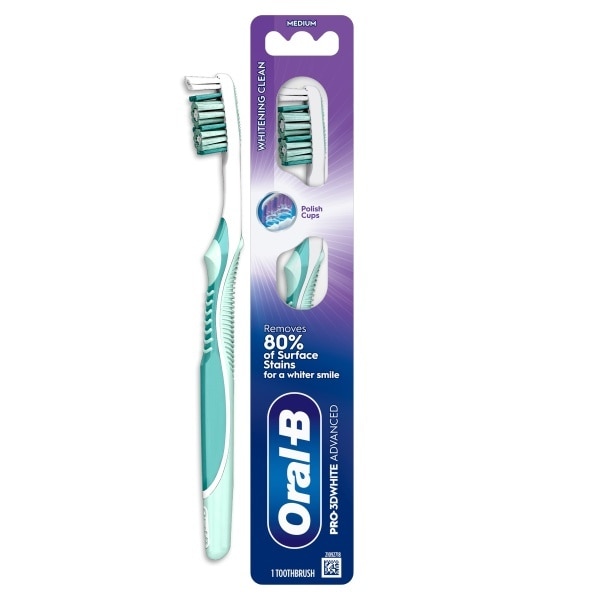 Oral B White Advance Manual Toothbrush 1 Pack