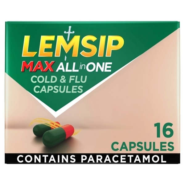 Lemsip Max All In One Caps 16s