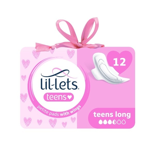 Lil-Lets Teen Long Winged Towels 12s
