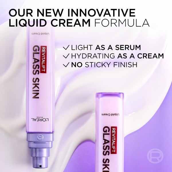 Loreal Revitalift Filler Glass Skin Moisturiser