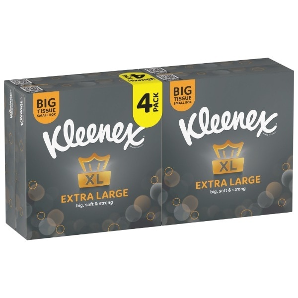 Kleenex Original Ex Large Quad 4 X 54s