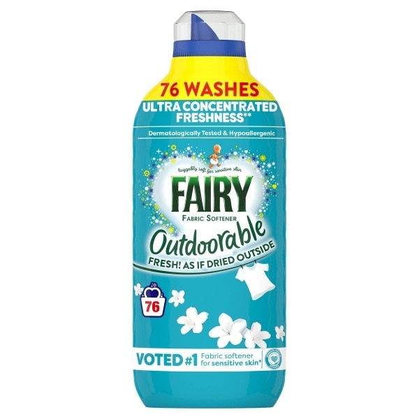 Fairy Outdoorable Fabric Softener Sensitive 76W