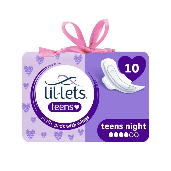 Lil-Lets Teen Night Towels 10s