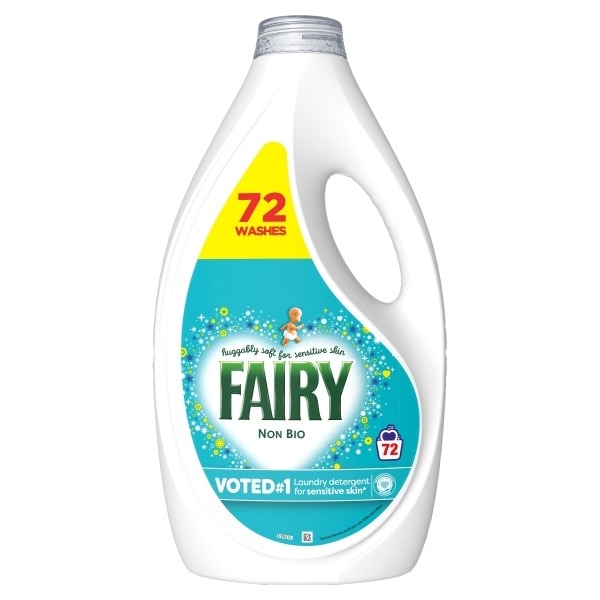 Fairy Non Bio Liquid 2232ml 72w