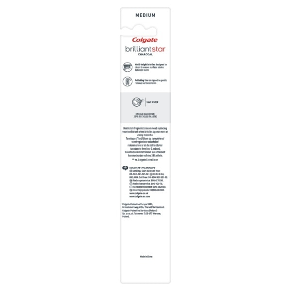 Colgate Brilliant Star Charcoal Toothbrush