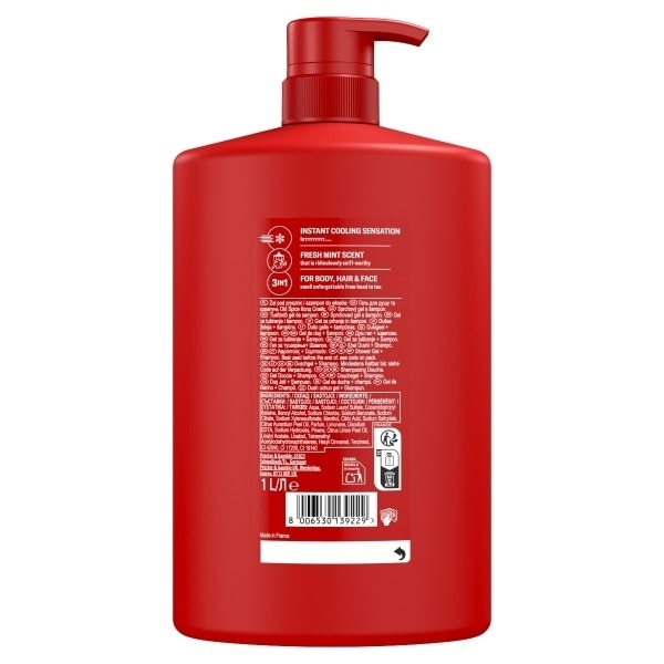 Old Spice Shower Gel Cold 1l