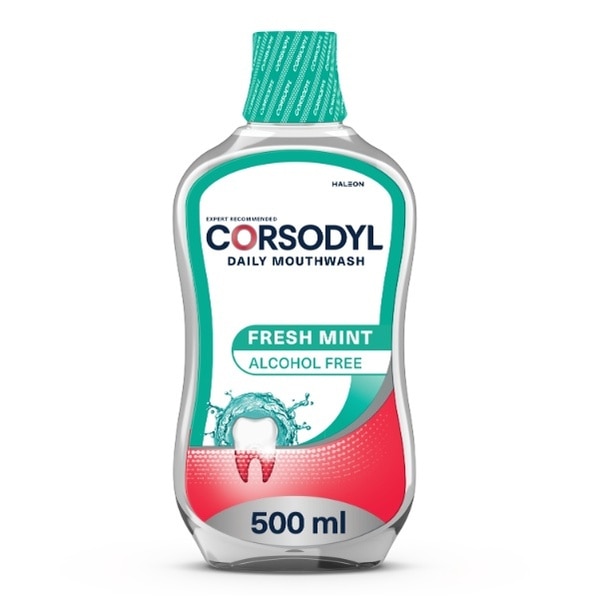 Corsodyl Daily Freshmint Alcohol Free 500ML