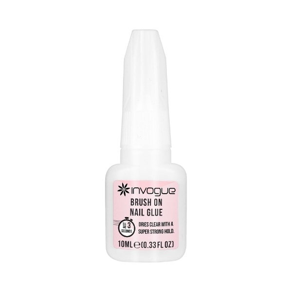 Invogue Brush On Nail Glue 10 Ml