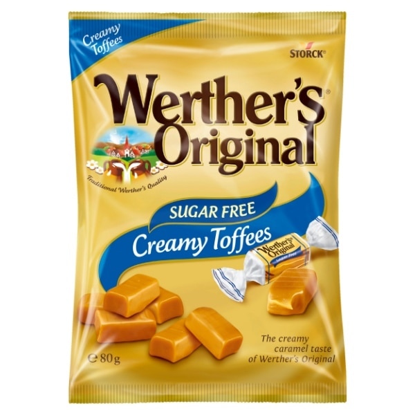 Werthers Original Sugar Free Creamy Toffees