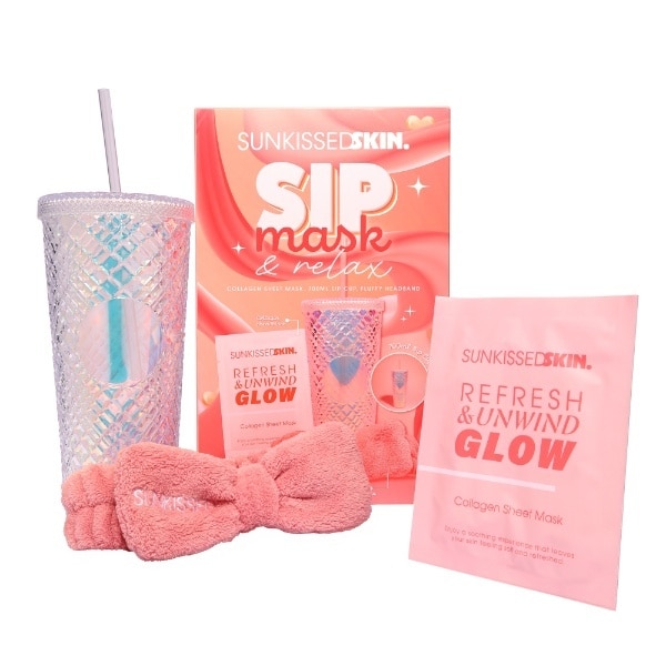 Sunkissed Sip Mask And Relax