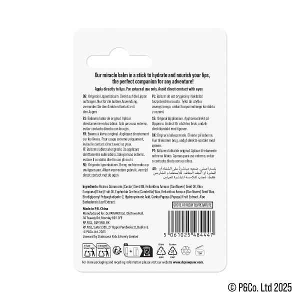 Dr.Pawpaw X Paddington Original Lip Balm