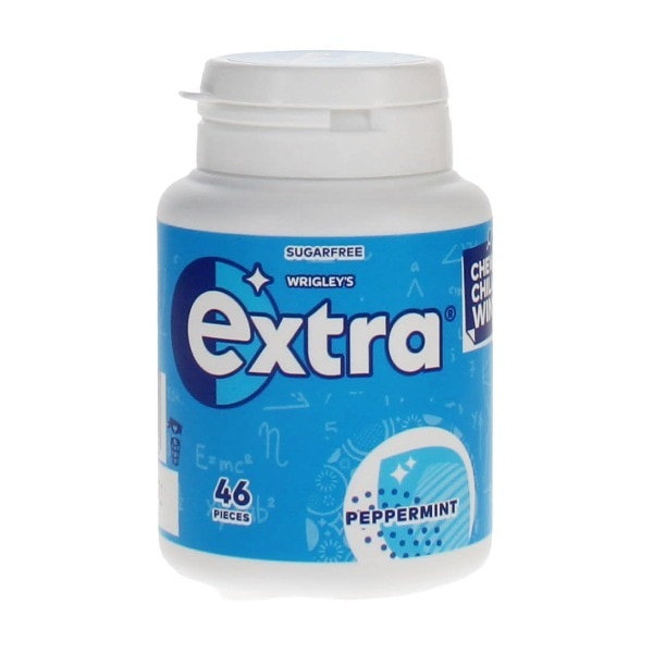 Extra Peppermint Gum 46 Piece Bottle