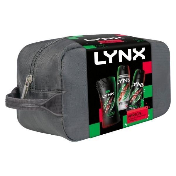 Lynx Africa Washbag Gift Set