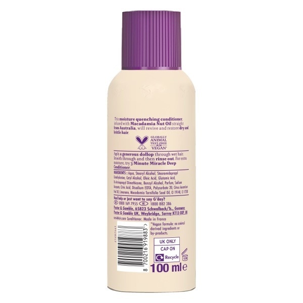 Aussie Miracle Moist Conditioner 100ml
